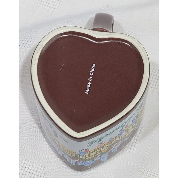 Chicago Christkindlmarket Mug German Holiday Market Heart Mug 2018 Ich liebe - Picture 6 of 7